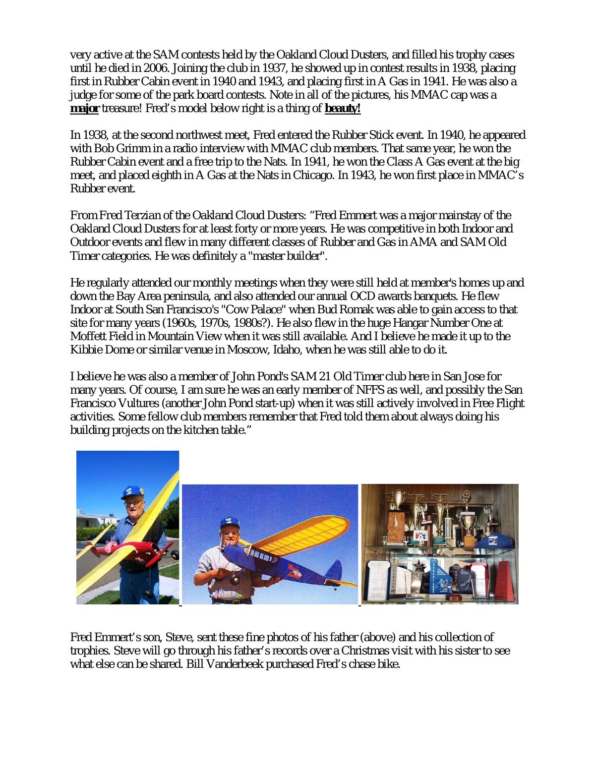 Page 10 of the original history of Minneapolis Model Aero Club (MMAC)