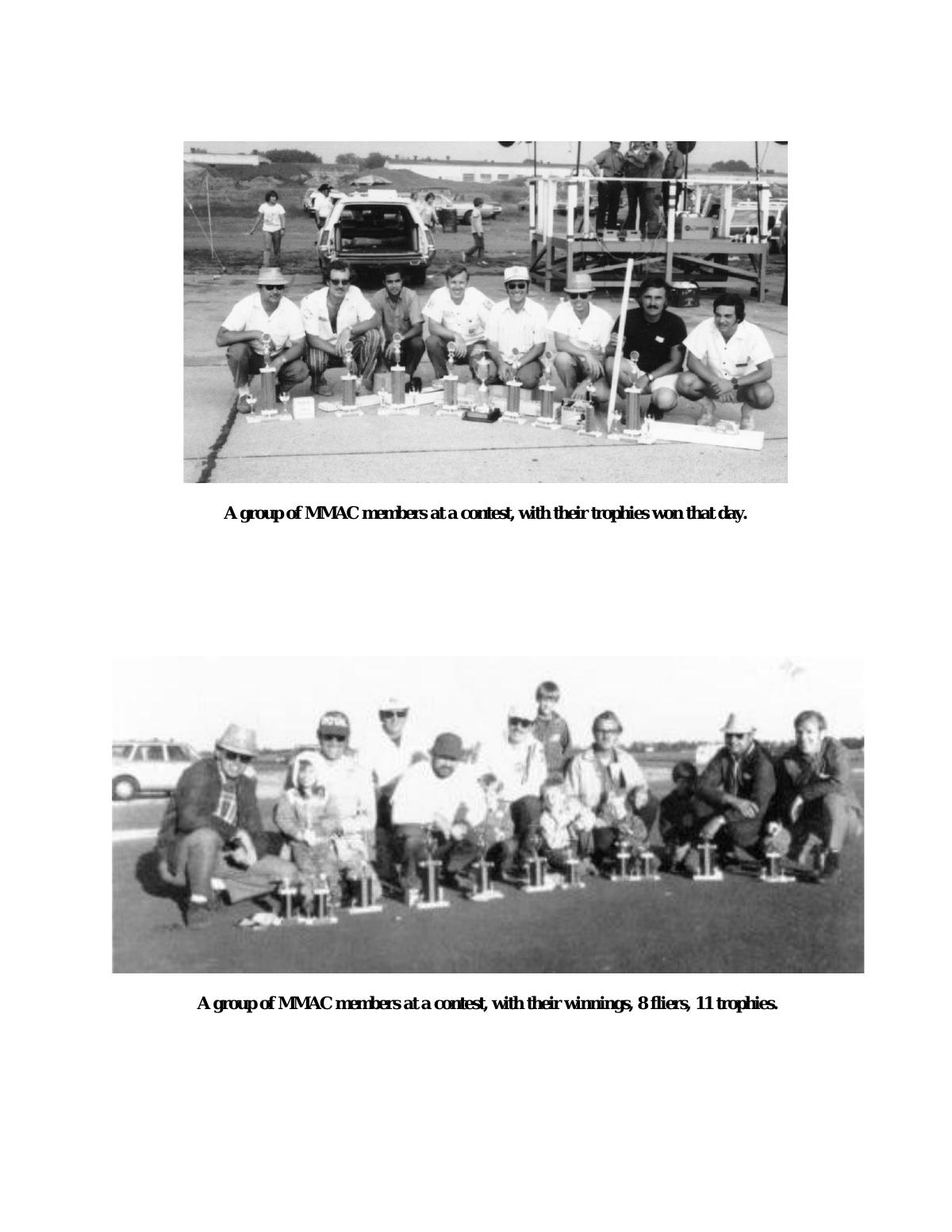 Page 8 of the original history of Monmouth Model Airplane Club