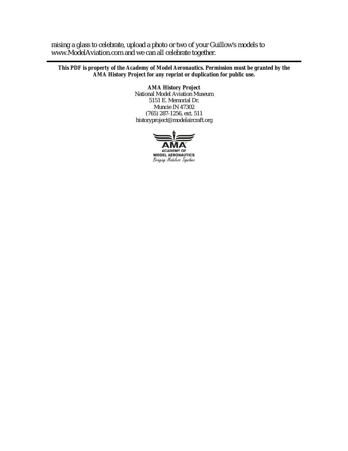 Page 5 of the original history of Paul K. and Gertrude Guillow and Guillow’s (Paul K. Guillow, Incorporated)