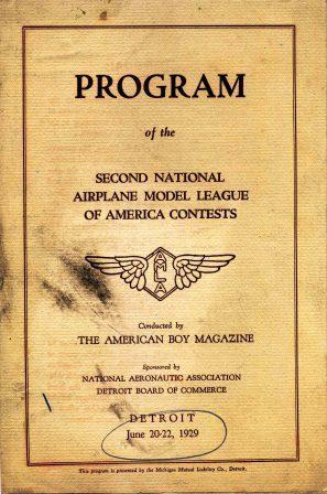 Photograph from the history of Airplane Model League of America (AMLA), page 2
