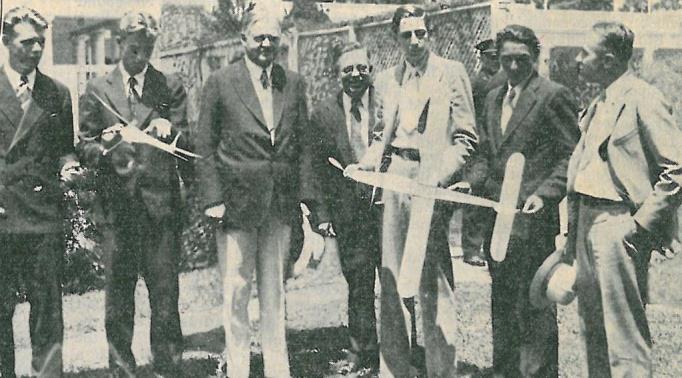 Photograph from the history of Airplane Model League of America (AMLA), page 3