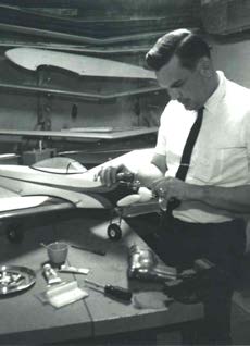 Photograph from the biography of Art Schroeder, page 4