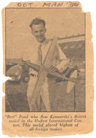 Photograph from the biography of Bertram Pond, page 8