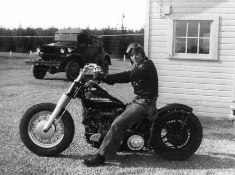 Photograph from the biography of Cliff Weirick, page 9