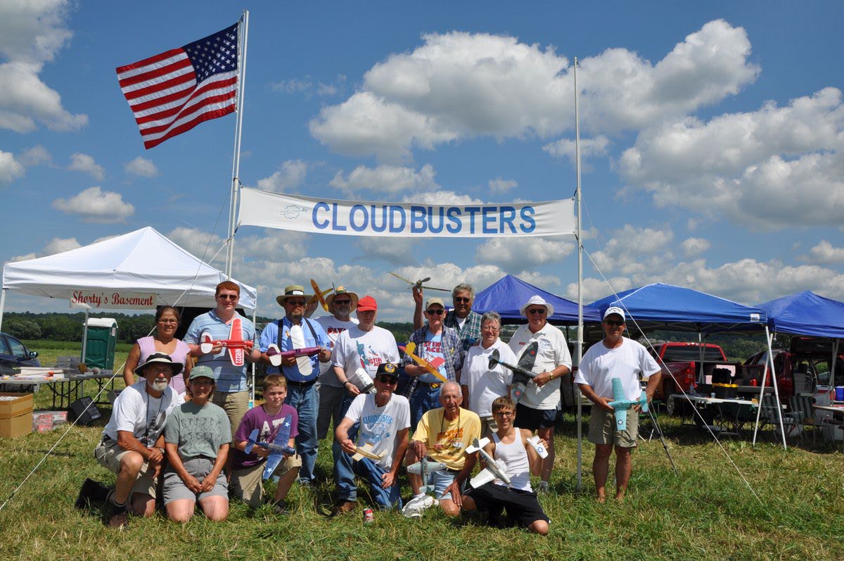 Photograph from the history of Cloudbusters Model Airplane Club, page 2