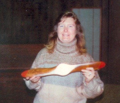 Photograph from the autobiography of Debra Justice, page 8