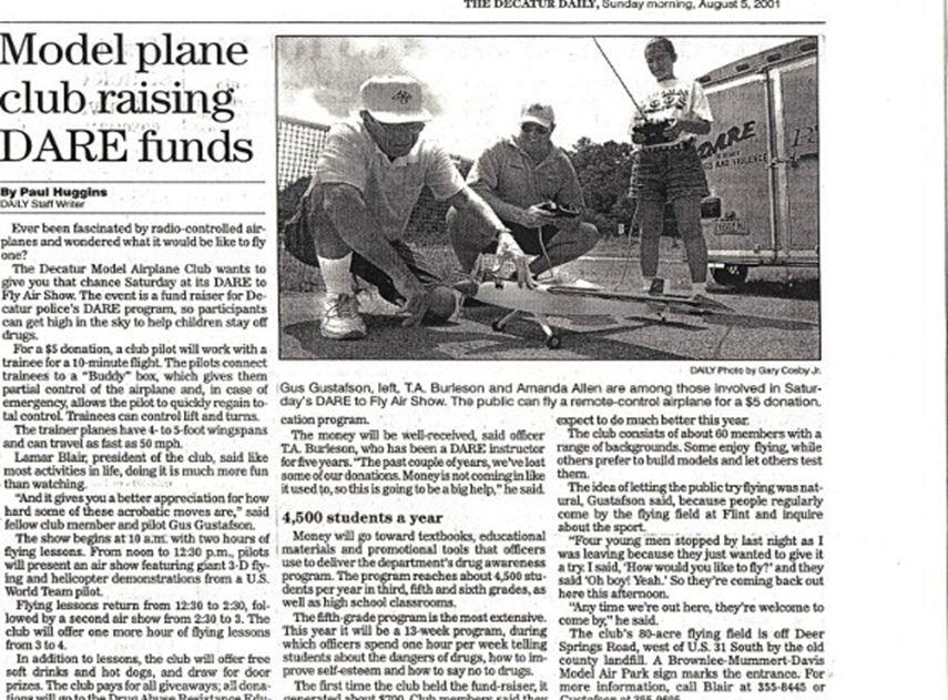 Photograph from the history of Decatur Model Airplane Club, page 7