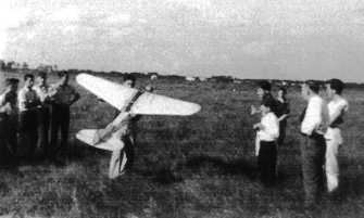 Photograph from the biography of Elmer Wasman, page 10