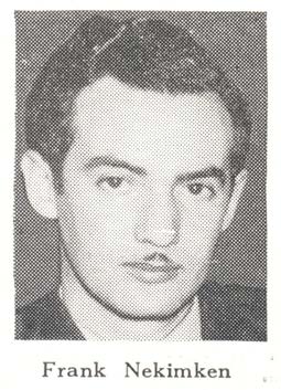 Photograph from the biography of Frank Nekimken, page 1
