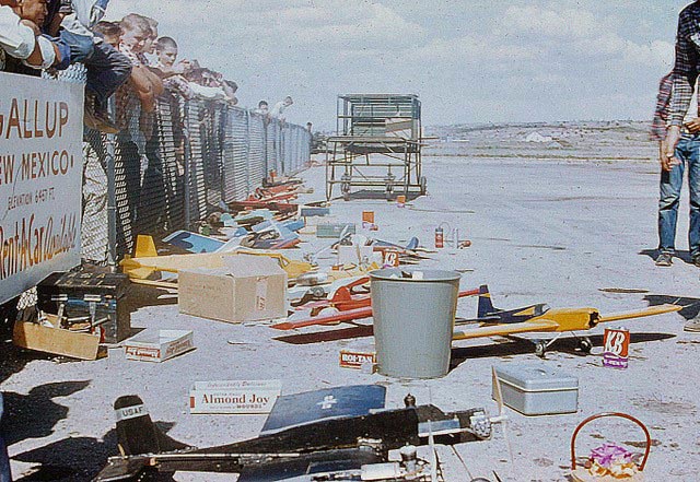 Photograph from the history of Gallup Model Airplane Club (GMAC), page 7