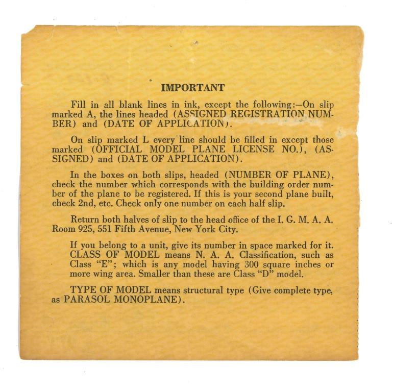Photograph from the history of International Gas Model Airplane Association, page 3