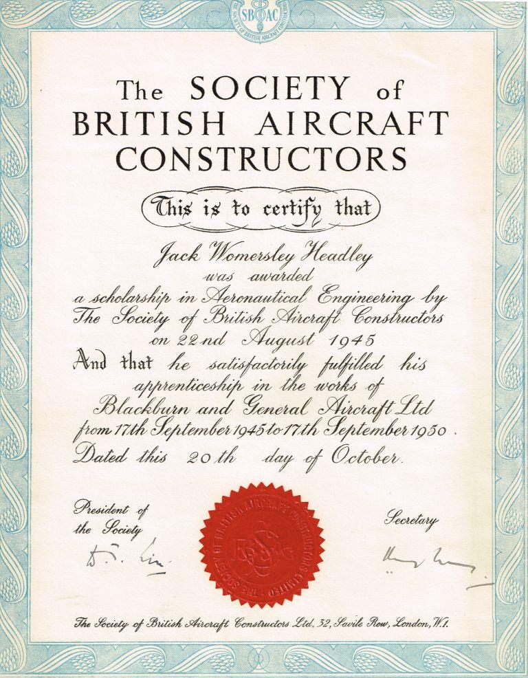 Photograph from the biography of Jack Womersley Headley, page 4