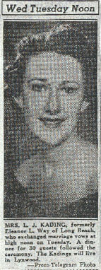 Photograph from the biography of Ludwig J. (Lud) Kading, page 14