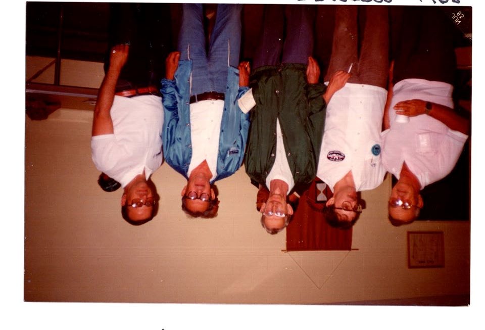 Photograph from the autobiography of Mike Welshans, page 4