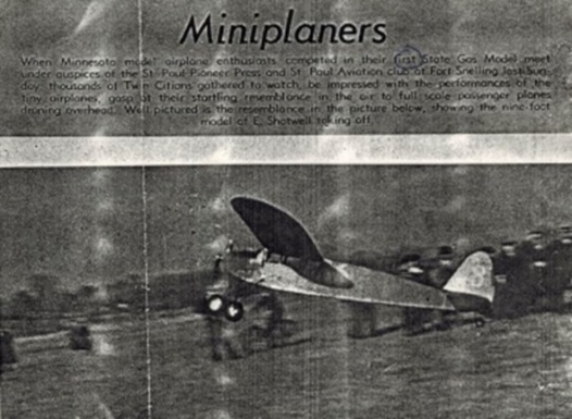 Photograph from the history of Minneapolis Model Aero Club (MMAC), page 14