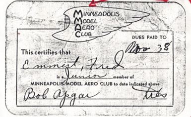 Photograph from the history of Minneapolis Model Aero Club (MMAC), page 20