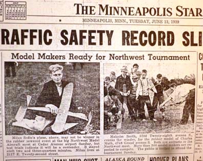Photograph from the history of Minneapolis Model Aero Club, page 2