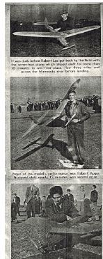 Photograph from the history of Minneapolis Model Aero Club, page 15