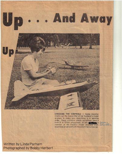 Photograph from the history of Model Airplane Club D M A C History Decatur, page 3