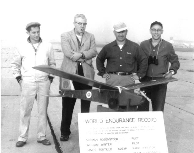 Photograph from the autobiography of Norm Rosenstock, page 5