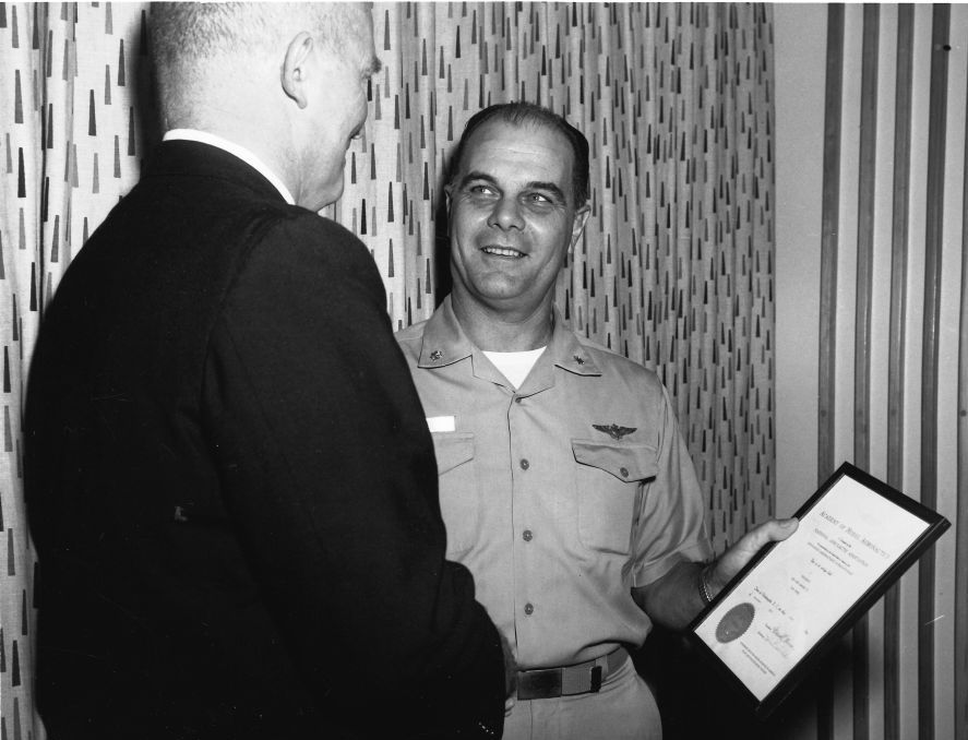 Photograph from the biography of Paul Boyer, page 1
