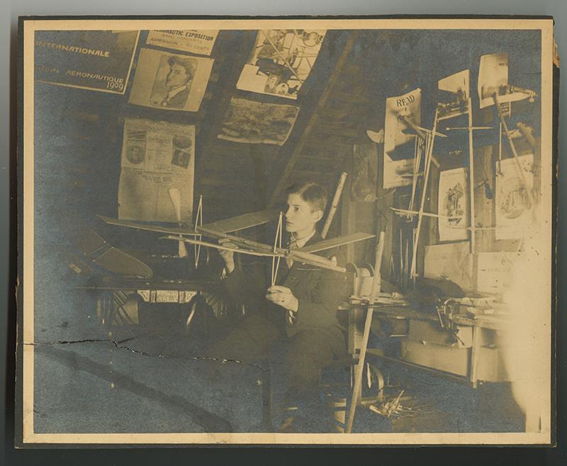 Photograph from the biography of Percy Pierce, page 6
