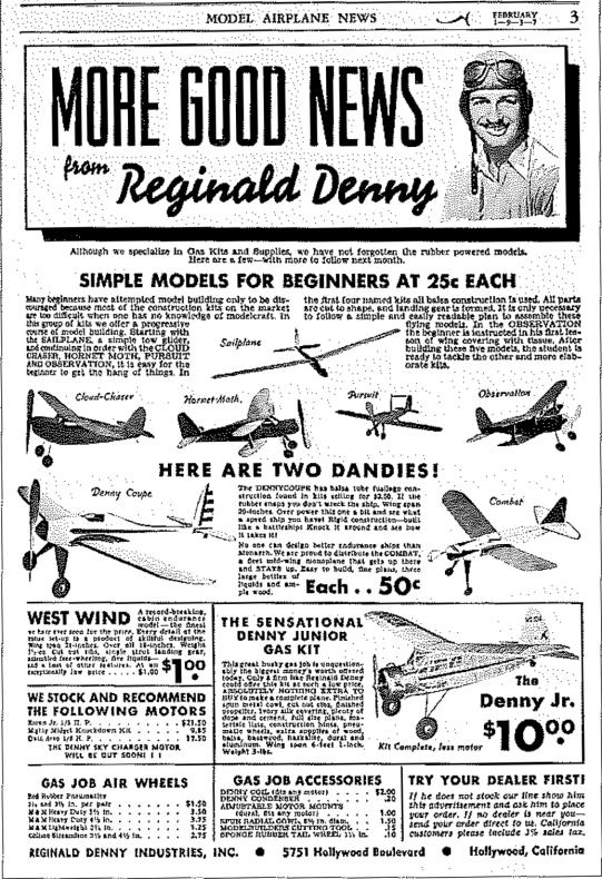 Photograph from the biography of Reginald Leigh Denny, page 5