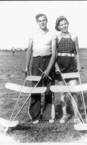 Photograph from the autobiography of Vic Cunnyngham Jr., page 8